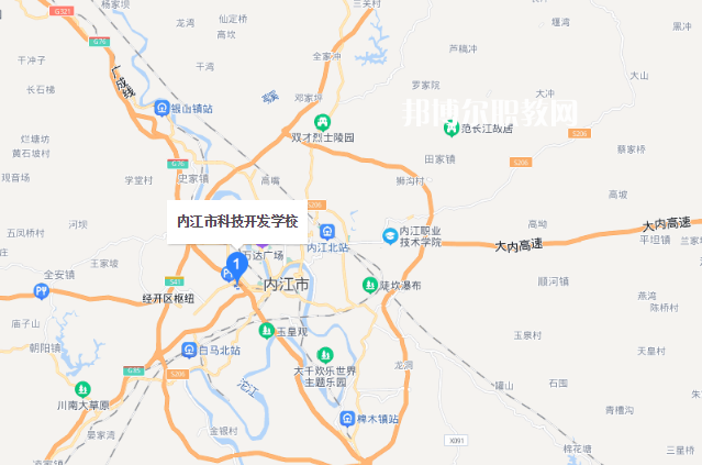 內江科技開發學校地址在哪里