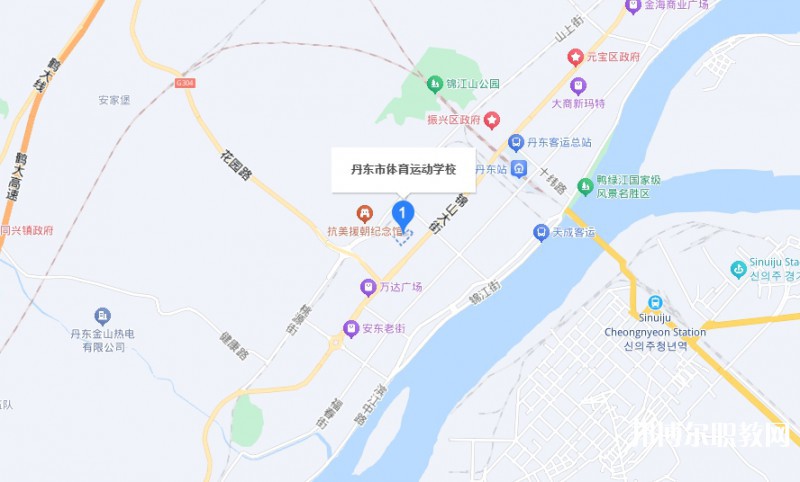 丹東市體育運(yùn)動(dòng)學(xué)校地址，乘車路線