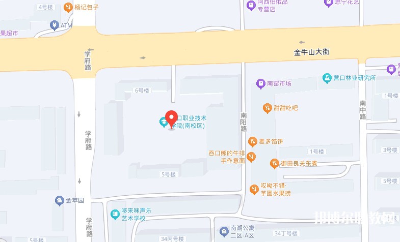營(yíng)口市信息技術(shù)學(xué)校地址，乘車(chē)路線